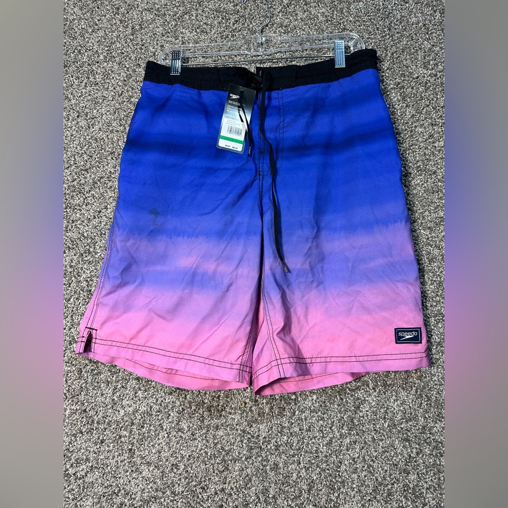 NWT Men's Speedo Bondi Swim Trunks Size Large - Picture 2 of 7